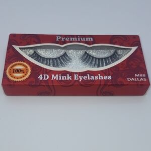 Premium 4D Mink Eyelashes - Silver
